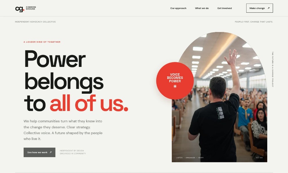 Advocacy Website Template