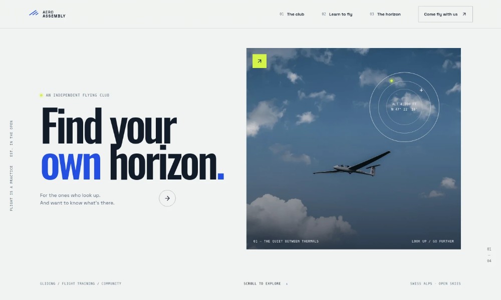 Aeroclub Website Template