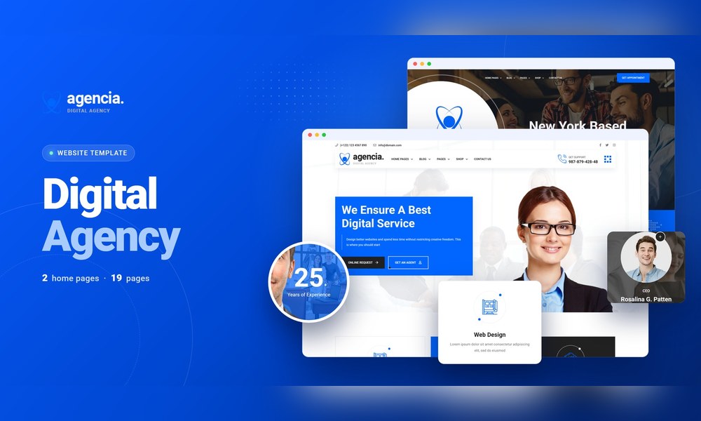 Agencia — Creative Agency React JS Website Template