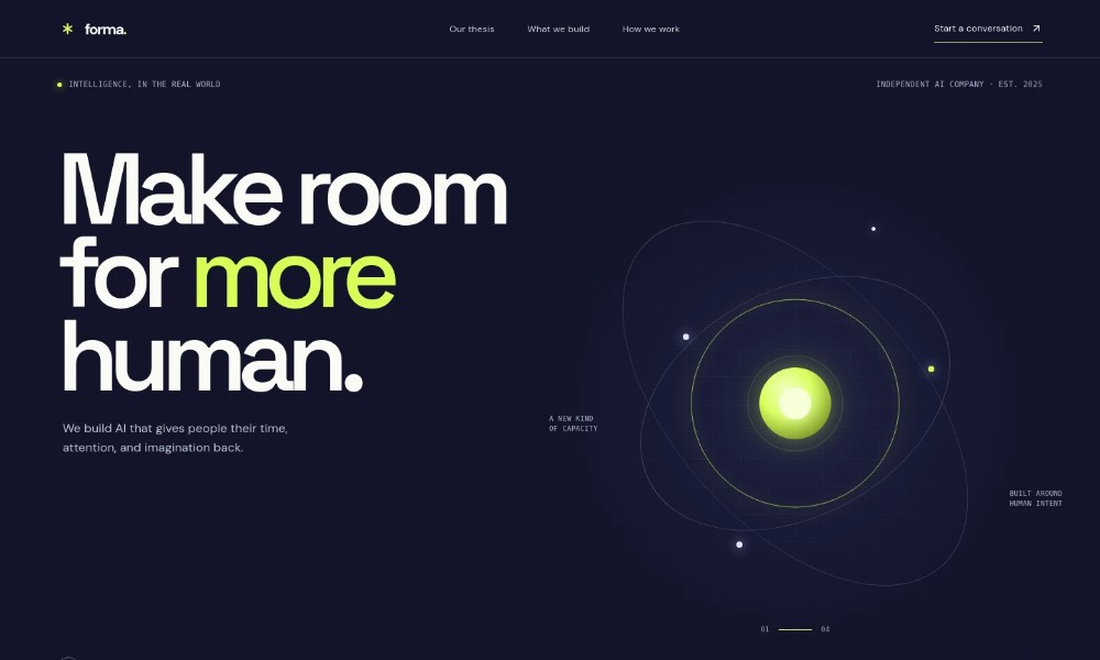 AI Company Website Template