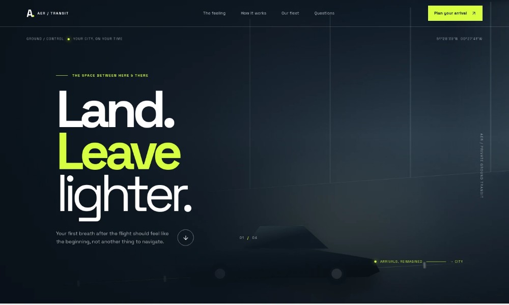 Airport Transfer Website Template