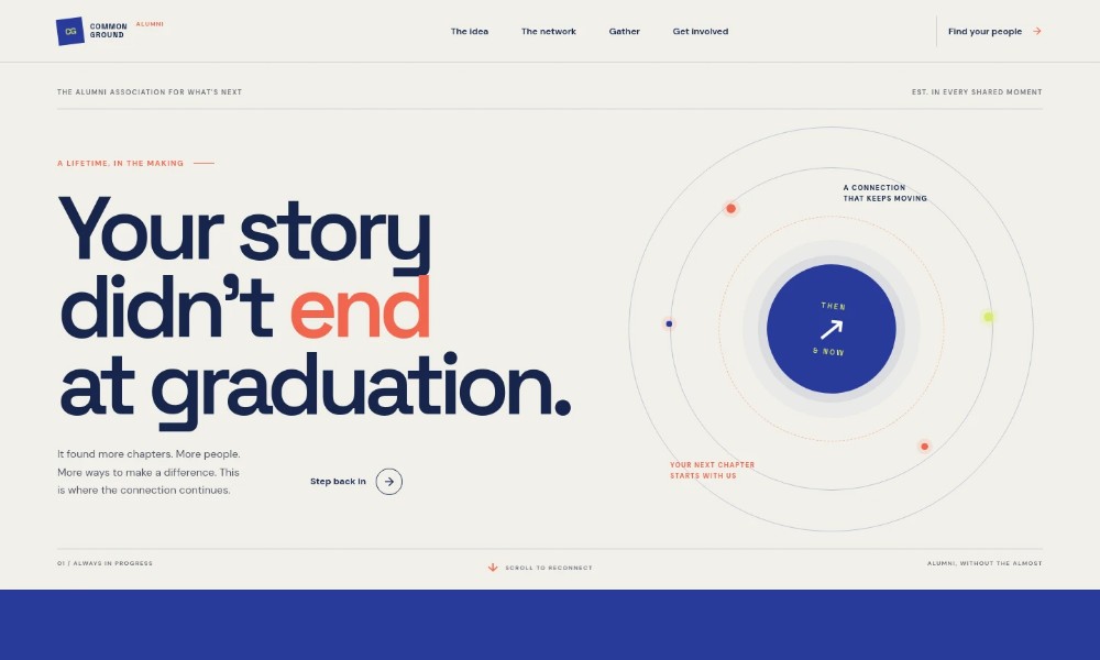 Alumni Association Website Template