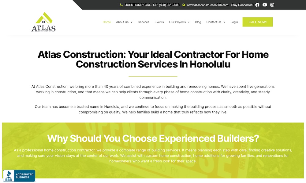 Atlas Construction