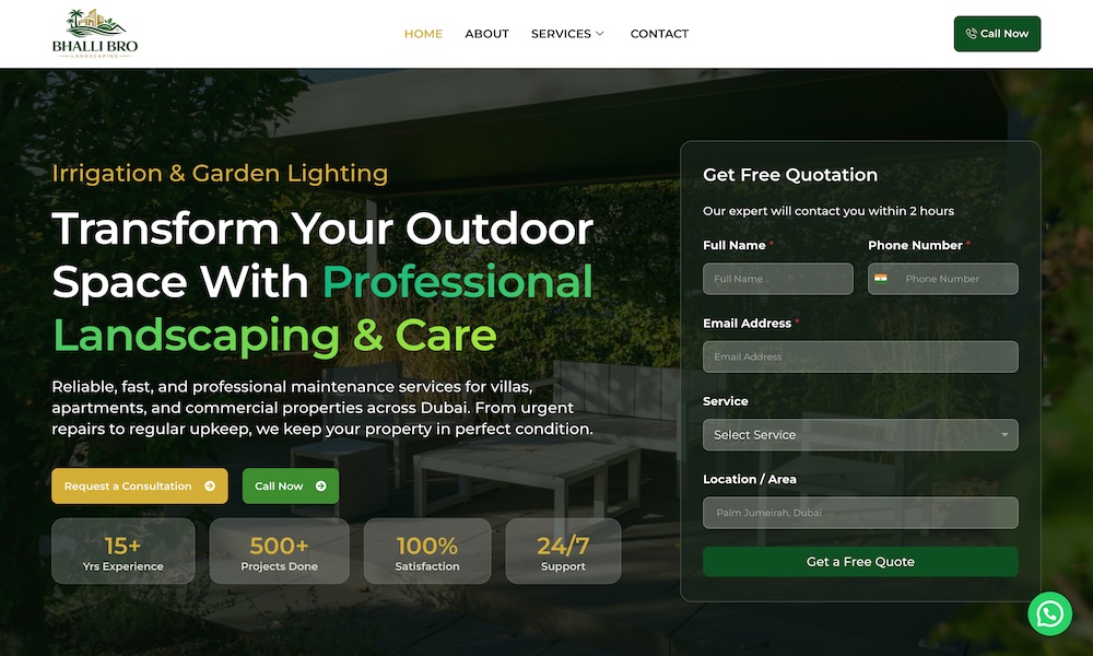 Bhalli Bro Landscaping