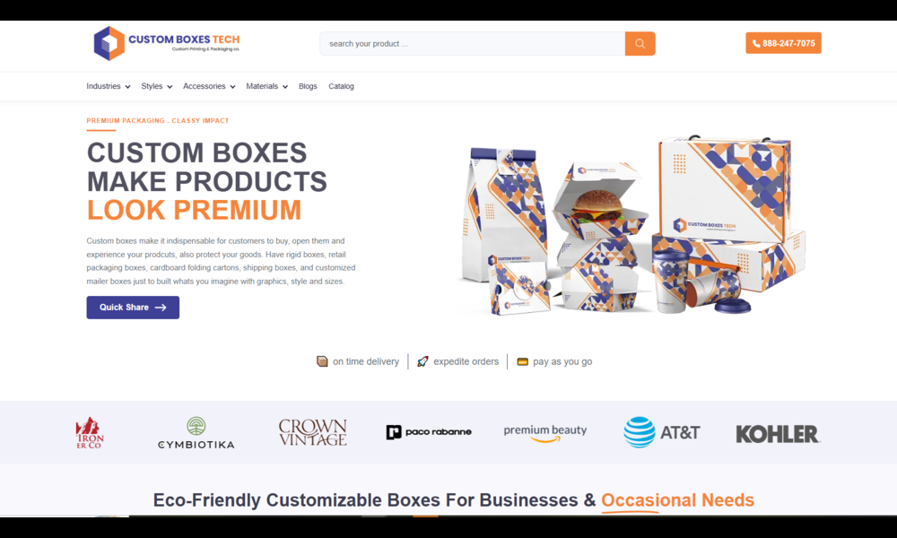Custom Boxes Tech
