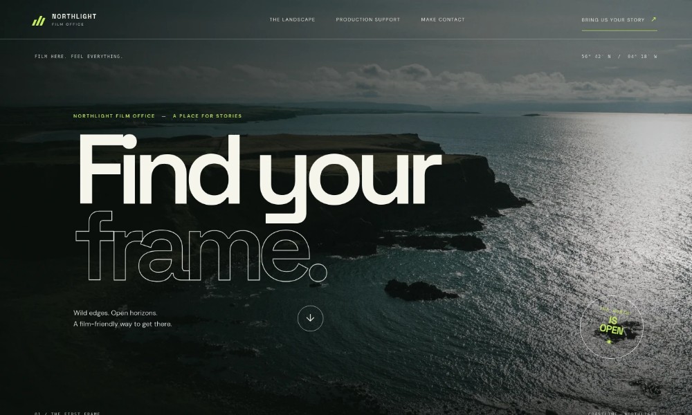 Film Commission Website Template