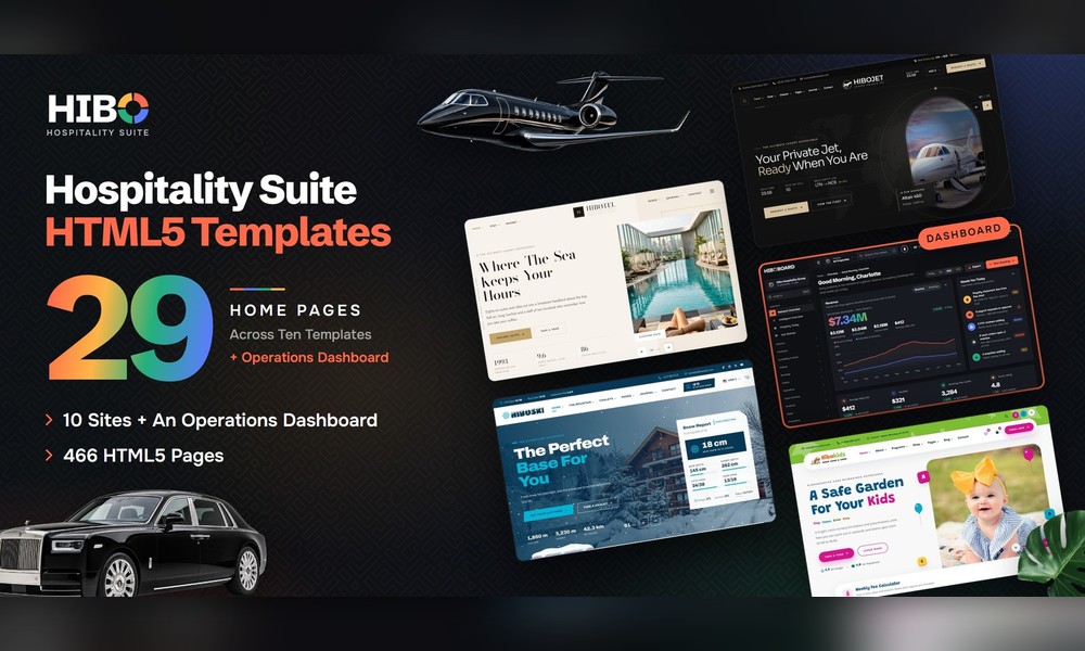 Hibo - HTML Travel and Hospitality Templates
