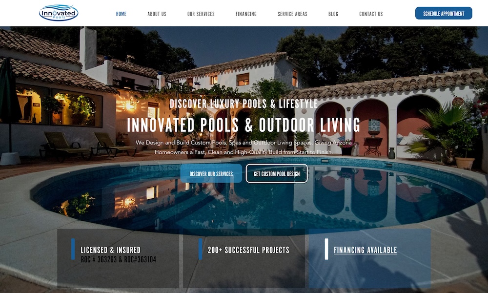 Innovated Pool and Outdoor Living