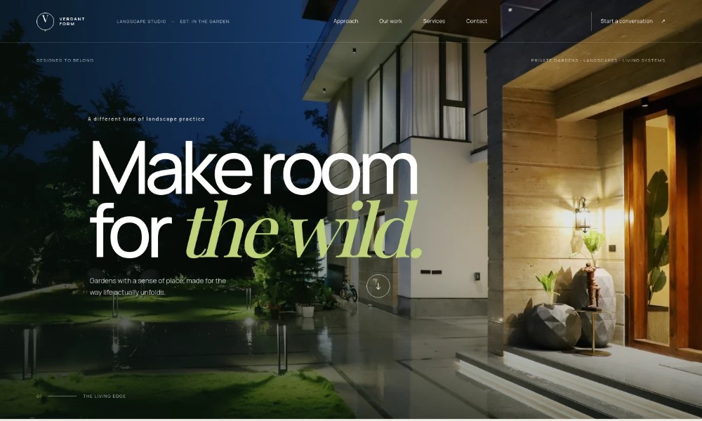 Landscaping Website Template
