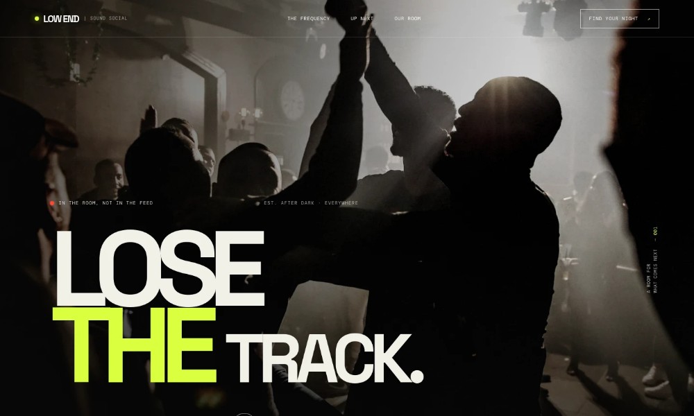 Music Club Website Template