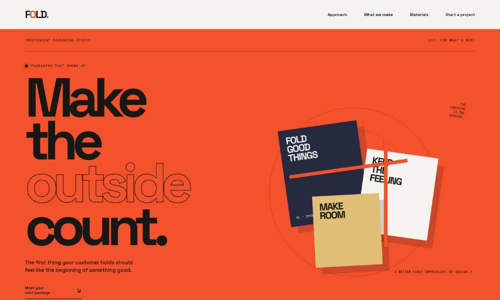 Packaging Company Website Template