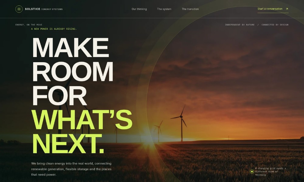 Renewable Energy Website Template