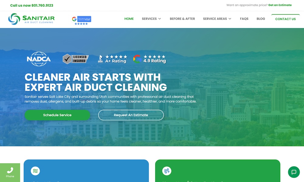Sanitair Air Duct Cleaning