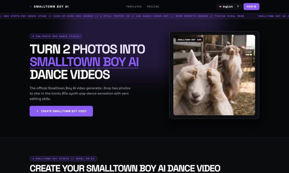 Smalltown Boy AI